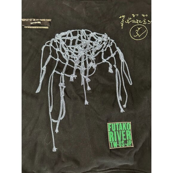 Namesake Sava oversized hoodie euphoric color black size S embroidered - Picture 5 of 14